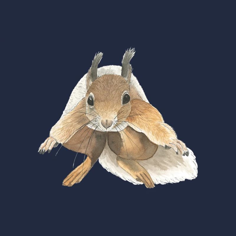 Eichhörnchen springen squirrel