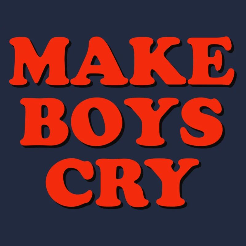 make boys cry