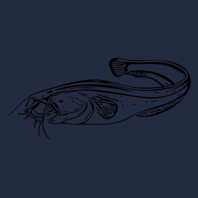 Poisson-chat - pêcheur