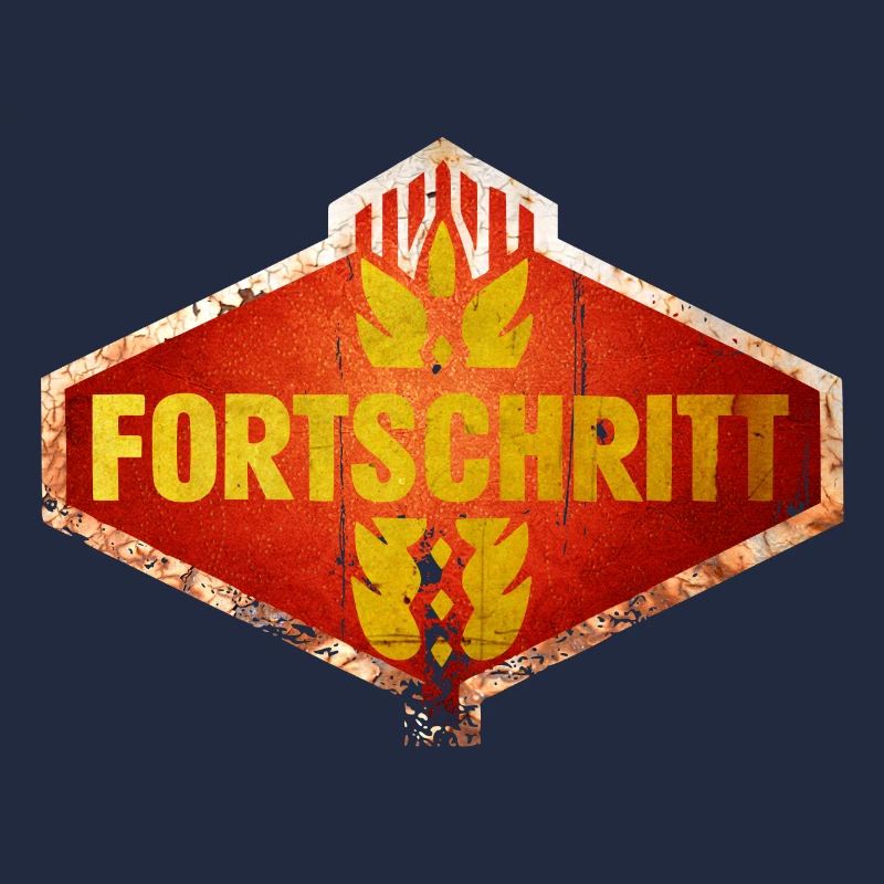 DDR FORTSCHRITT Ostalgie Vintage Logo