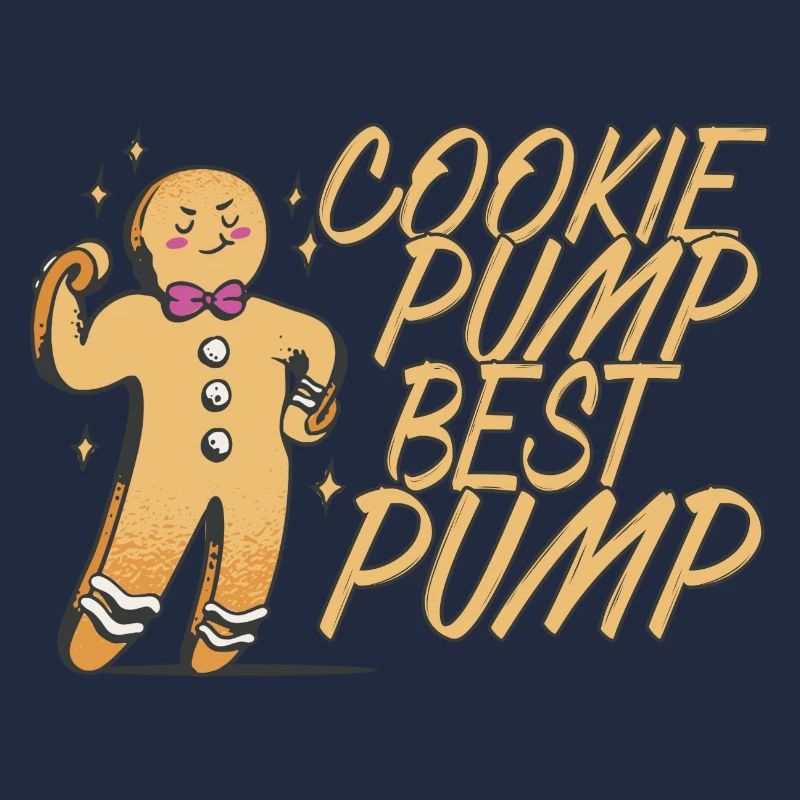 Pompe à biscuits au chocolat de Noël