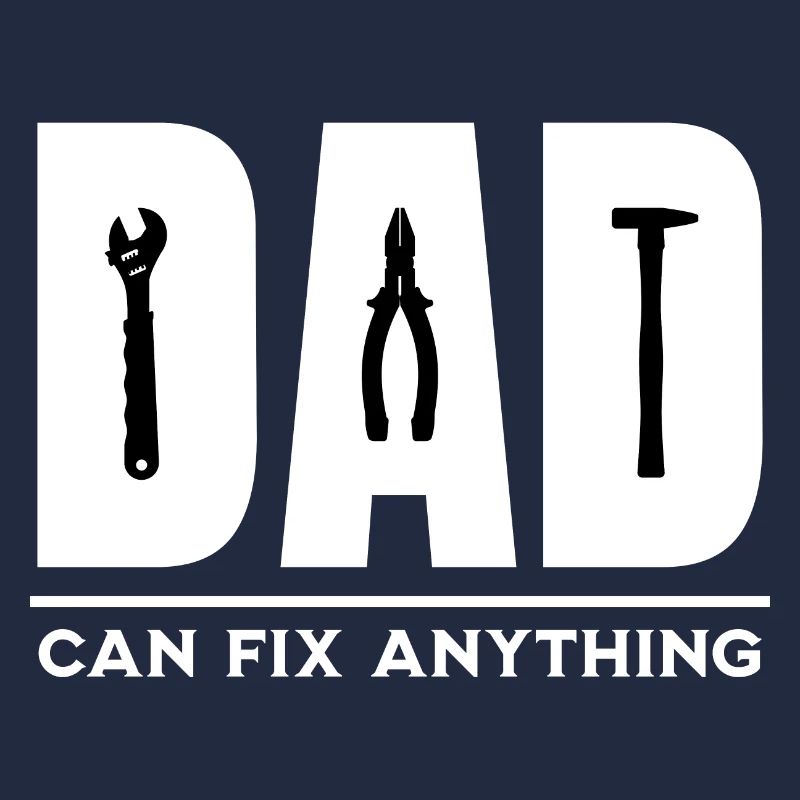 Dad fixes everything