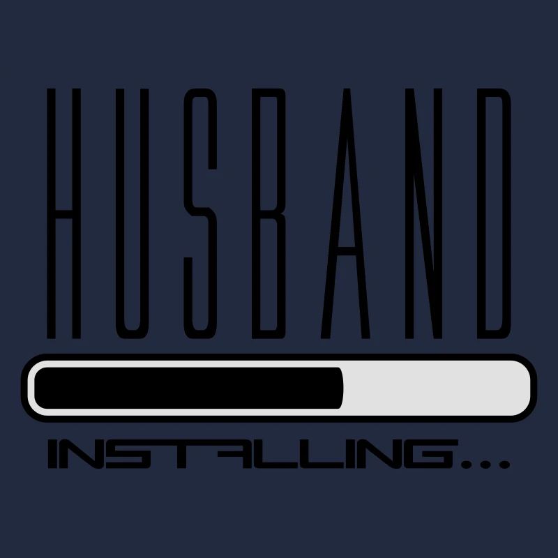 husband husband installing loading bar