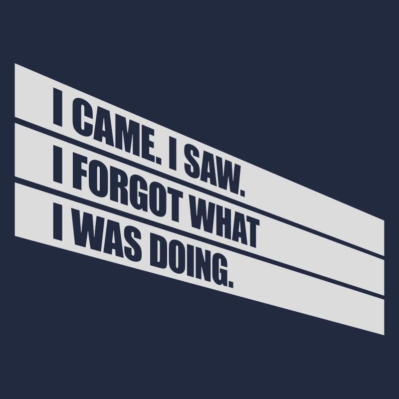 I came saw forget
