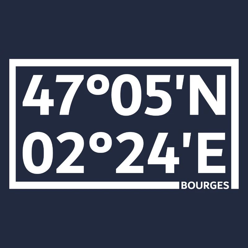 Coordonnées de Bourges