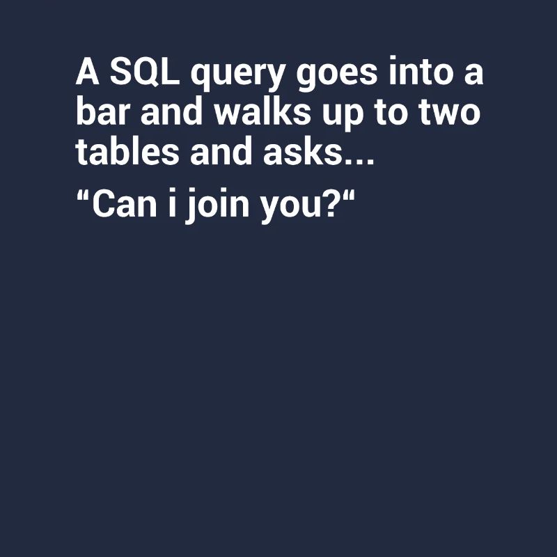 SQL Datenbank Witz
