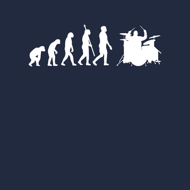 Schlagzeuger Evolution Entwicklung Schlagzeug