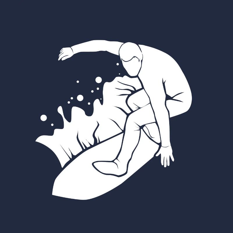 Surfer Surfen