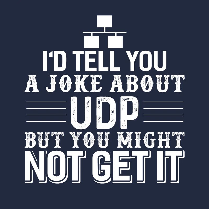 Informatique UDP blague programmeur d’ordinateur