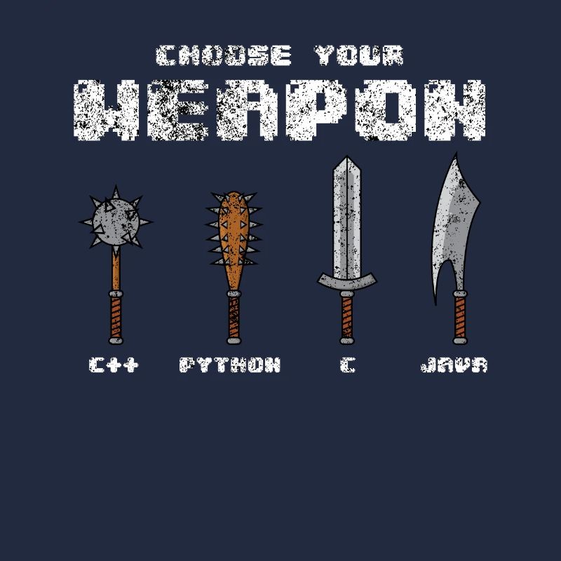 C ++ Phyton C Java Software Programmer Coder Joke