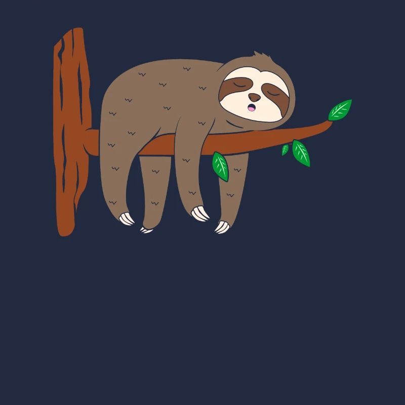 Sloth tree branch trunk