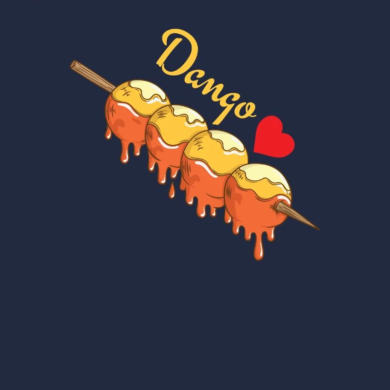 Dango mochiko rice dumplings