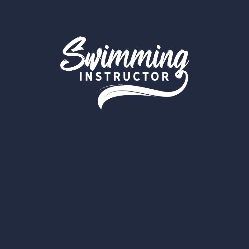Swimming Instructor Learning Swimming Trainer