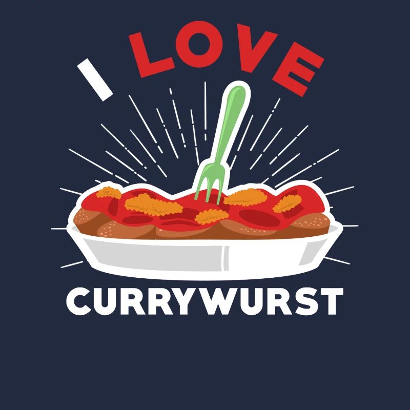 Currywurst Ich liebe Currywurst