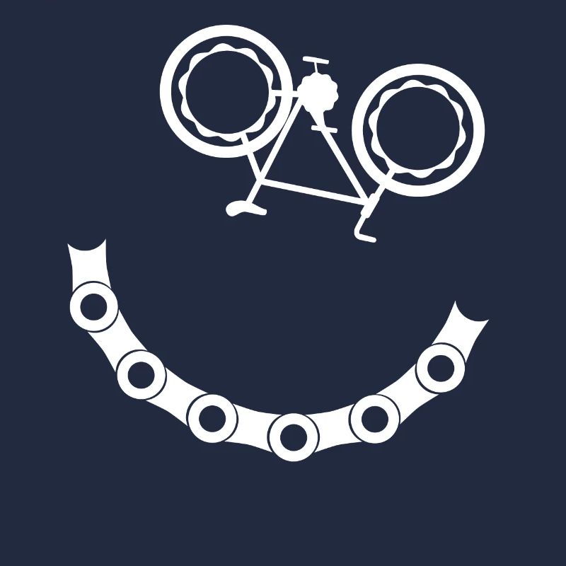 Image drôle Avec le visage de vélo