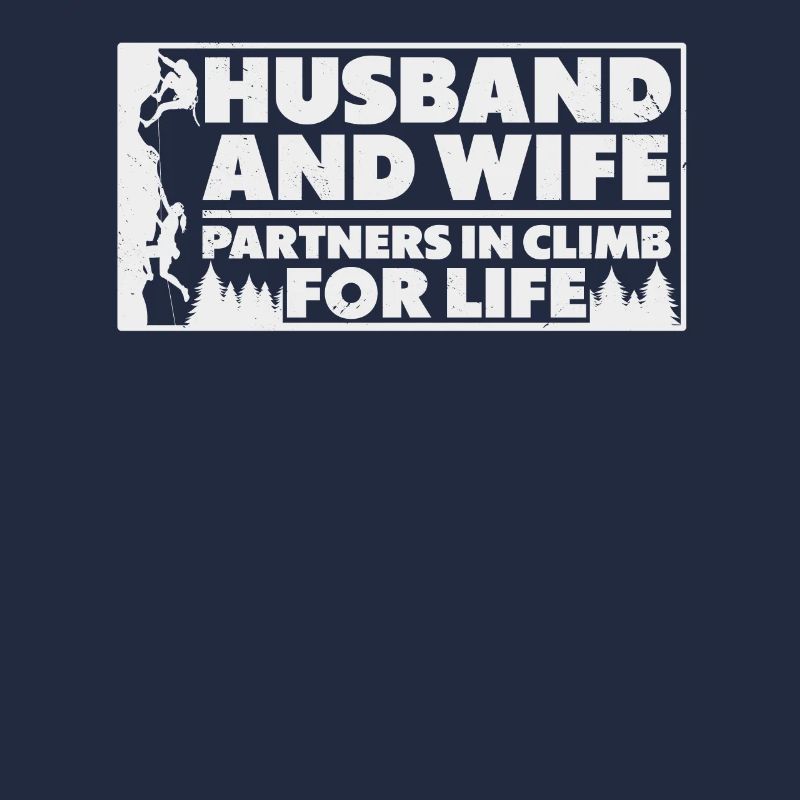 Paar Klettern Ehemann Ehefrau Wandern Bergsteigen