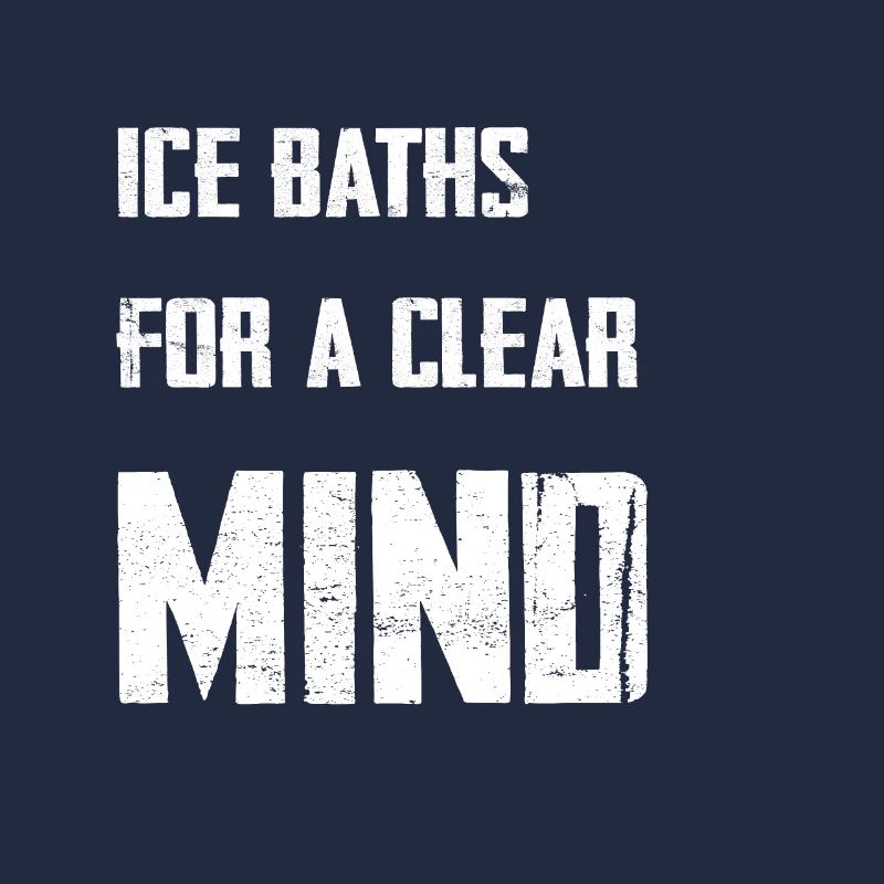Ice baths for a clear mind