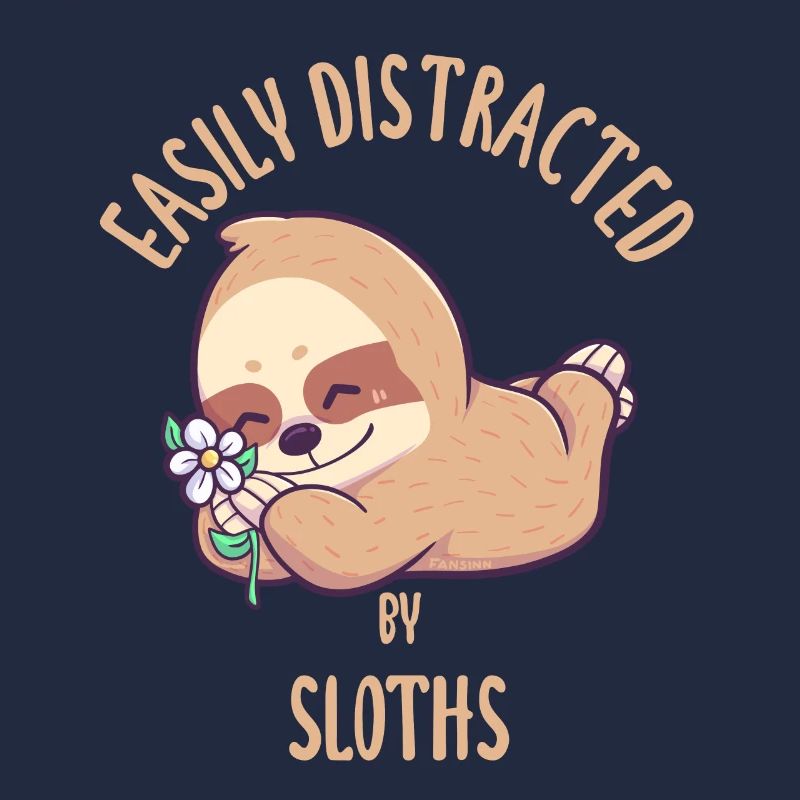 Easily Distracted By Sloths