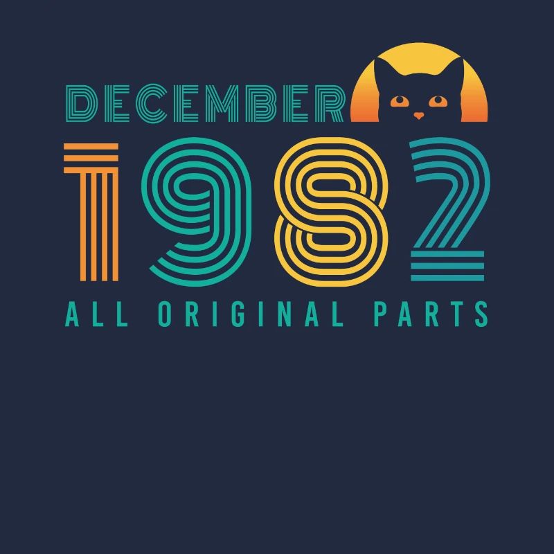 Né en décembre 1982 chat