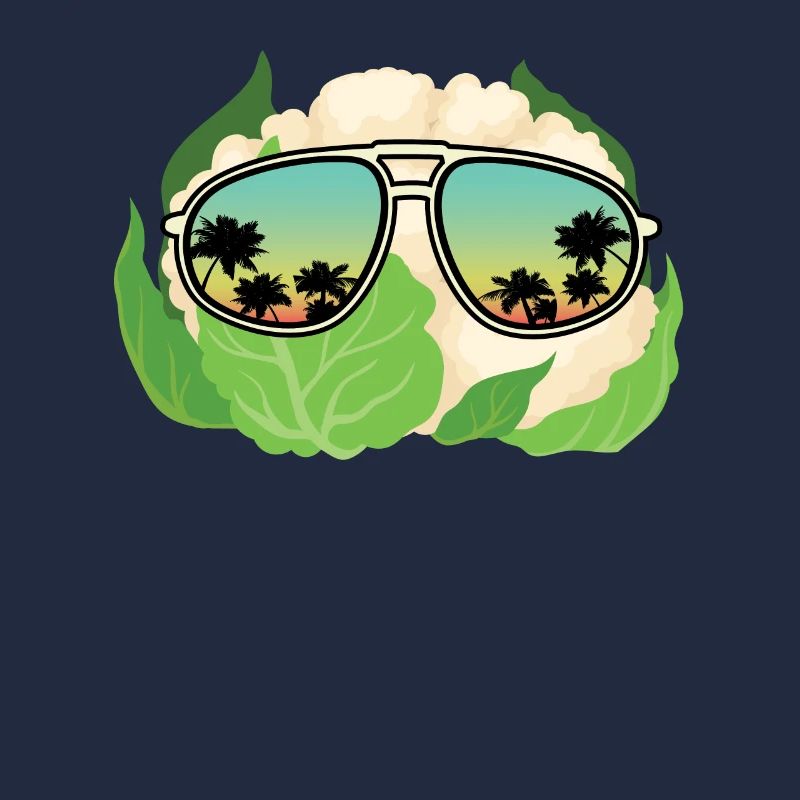 Lunettes de soleil au chou-fleur
