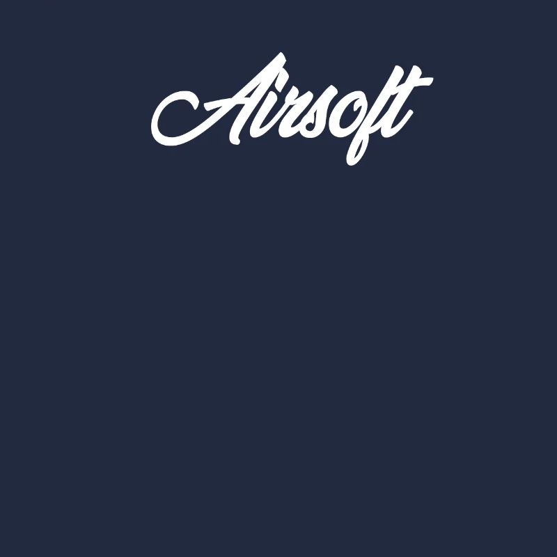AIRSOFT CURSIVE TEXT NOVELTY HOBBY
