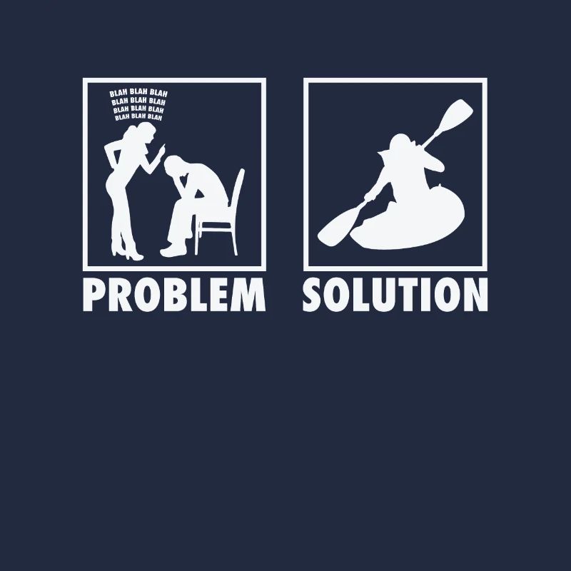 Kayak Kayaker Kayak Statement Solution au problème.
