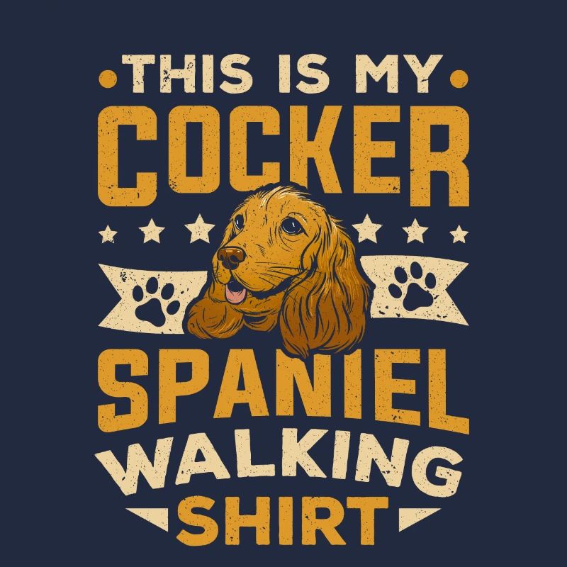 Das ist mein Cocker Spaniel Walking