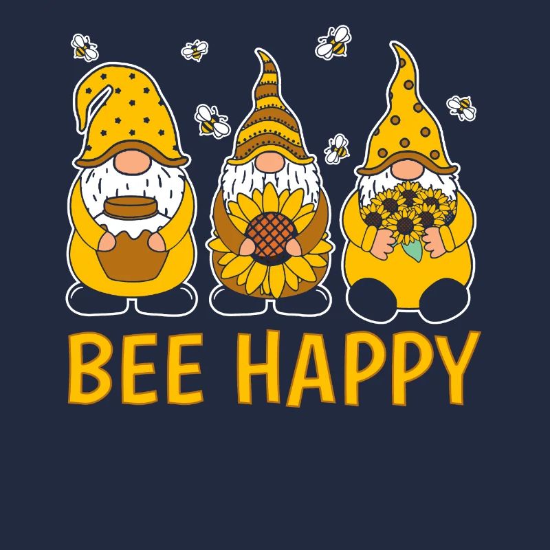 Abeille heureuse