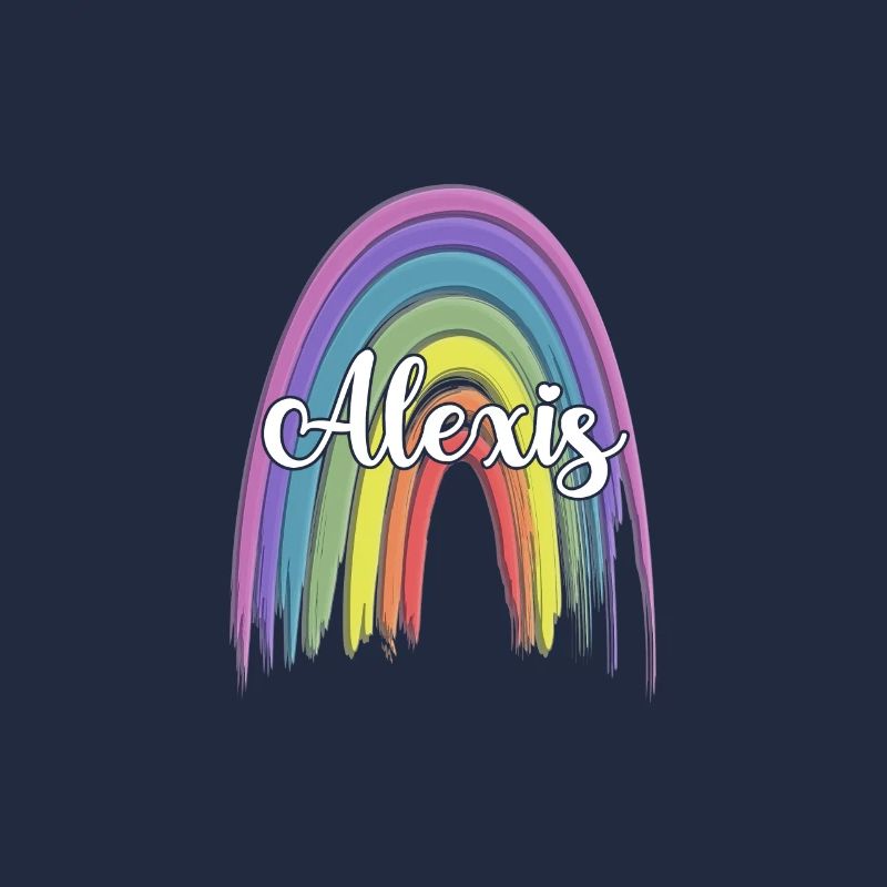 ALEXIS Rainbow Cursive