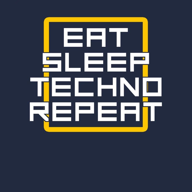manger du sommeil techno répéter