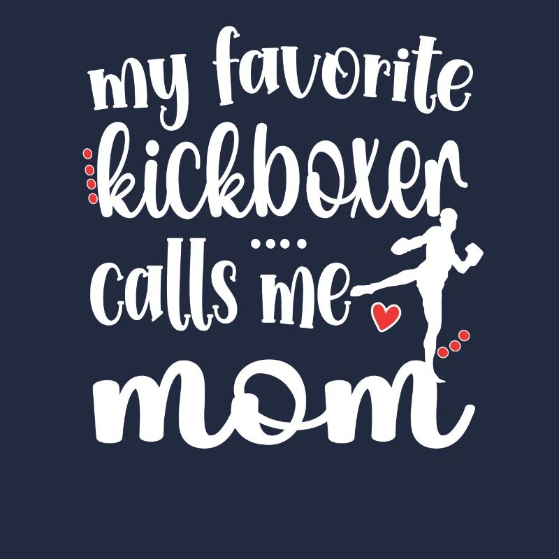 Kickbox-Mama Stolze Kickbox-Mutter Kickboxer Mama