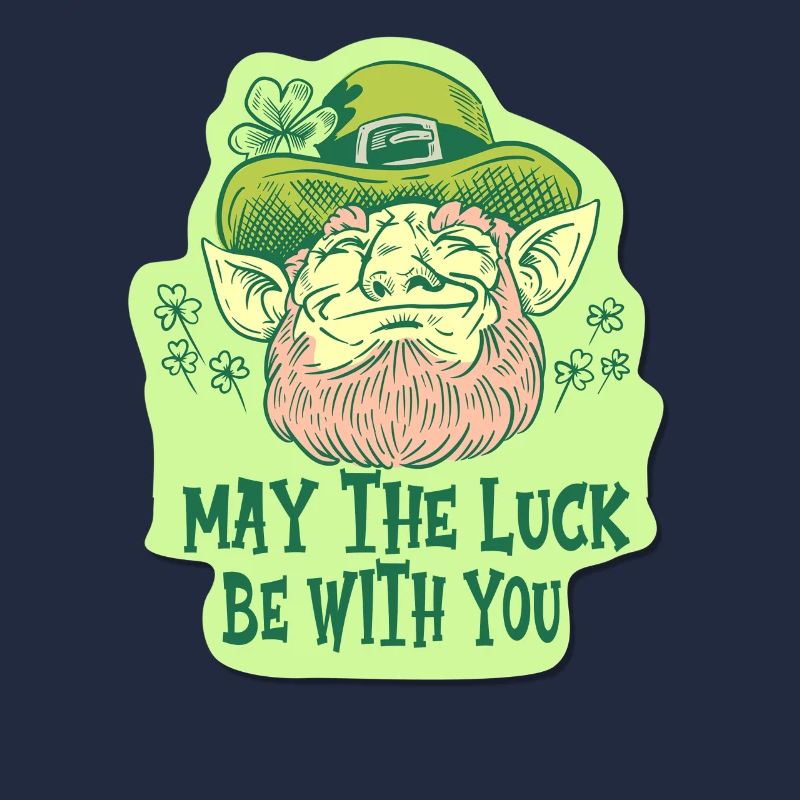 Möge Das Glück Mit Dir Sein Irisch Irland Ire