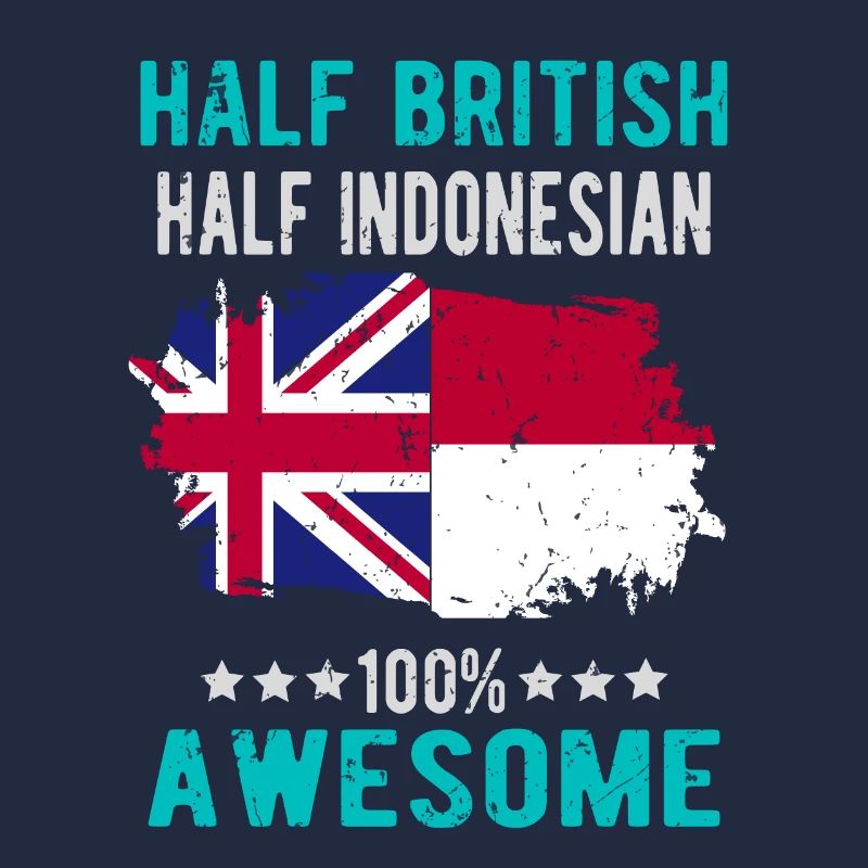 Half British Half Indonesian