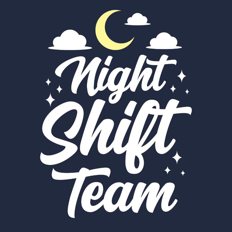 Night Shift Team Work Night Shift Colleague