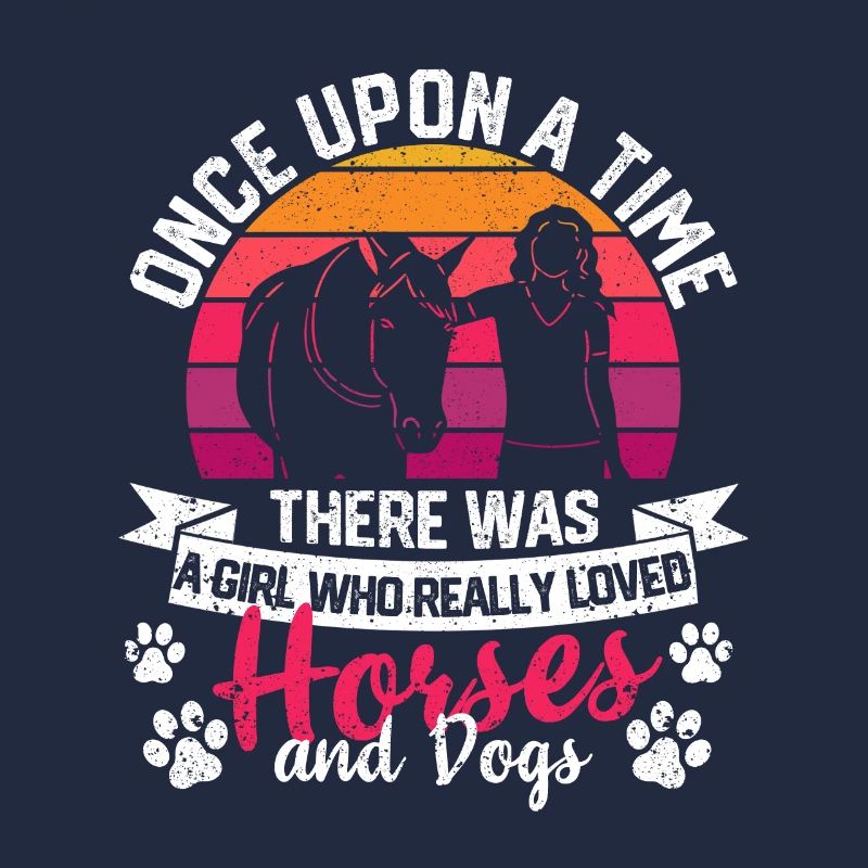 Es war einmal ein Mädchen, das Pferde und Hunde