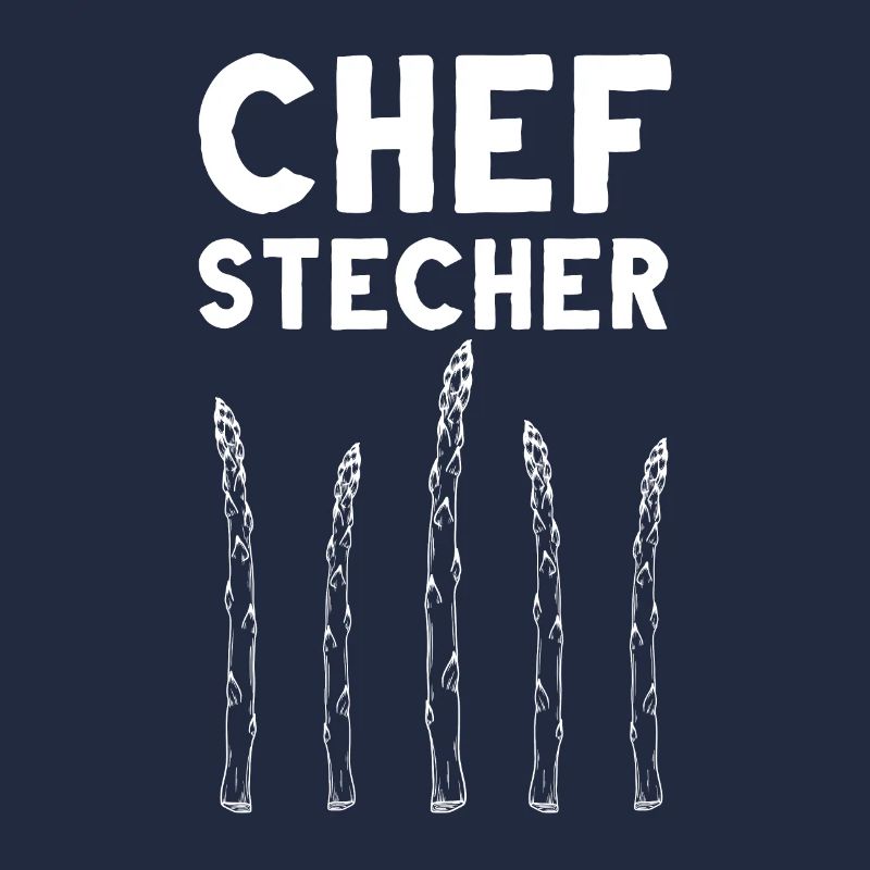 Chefstecher Spargelstecher Spargelernte Bauer