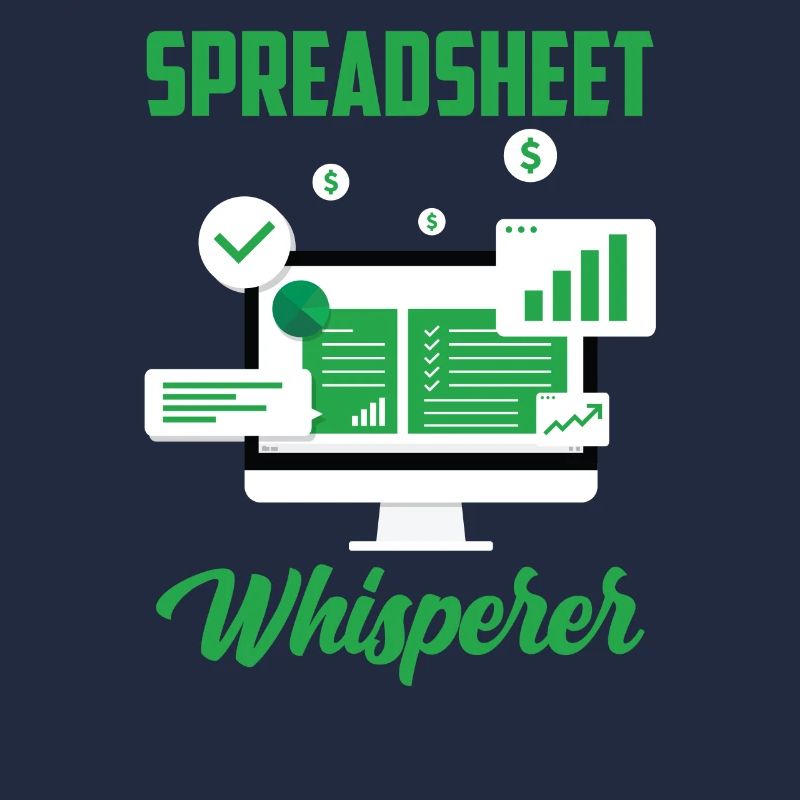 Spreadsheet Flüsterer Tabelle Buchhalter Arbeit