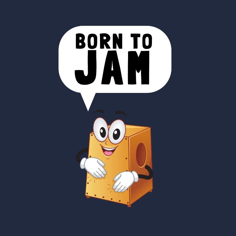 Cajon Box Drum Instrument Peruvian Cajon