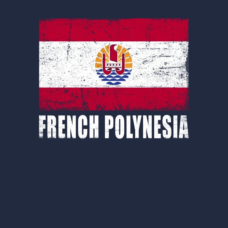 French Polynesia Flag