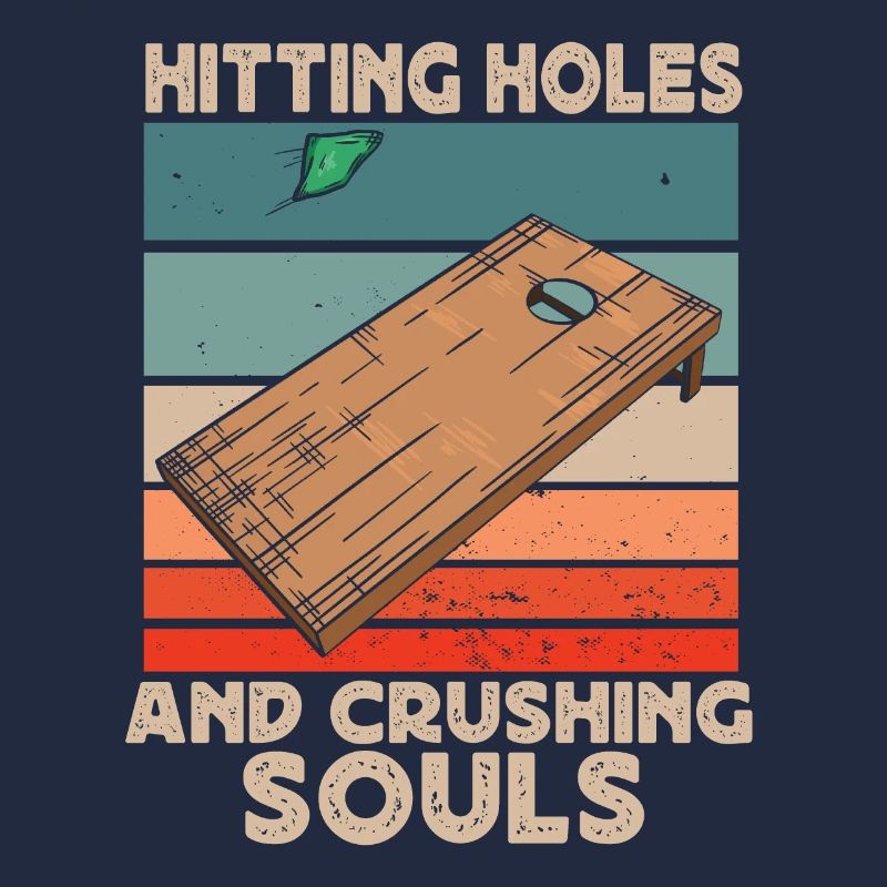 Cornhole, pouf, lancer de pouf