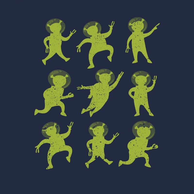 Dancing Aliens Dance Challenge Drôle