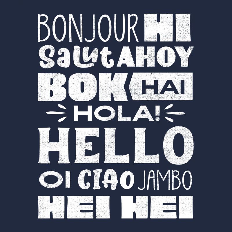 Word Hello Different Languages, Language Teacher