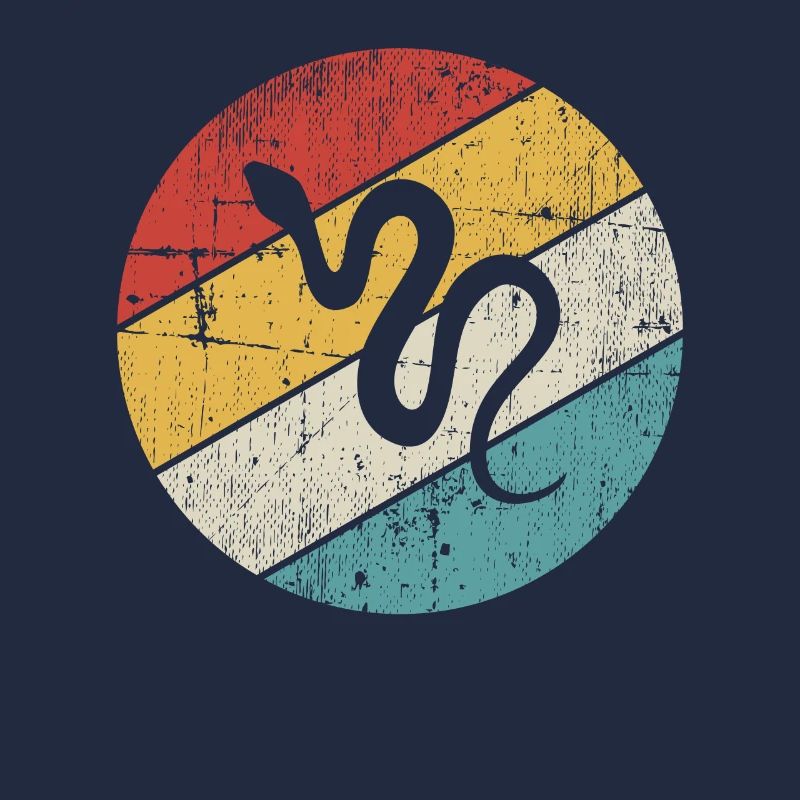 Snake Retro Reptile Python Gift idea