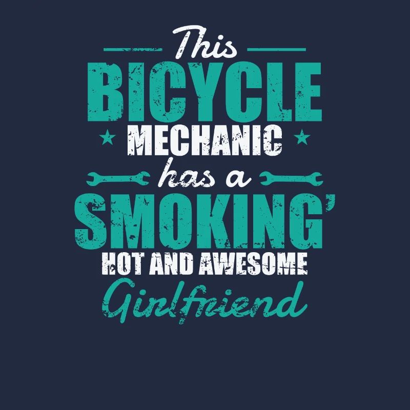 Il meccanico di biciclette ha una ragazza calda e fantastica