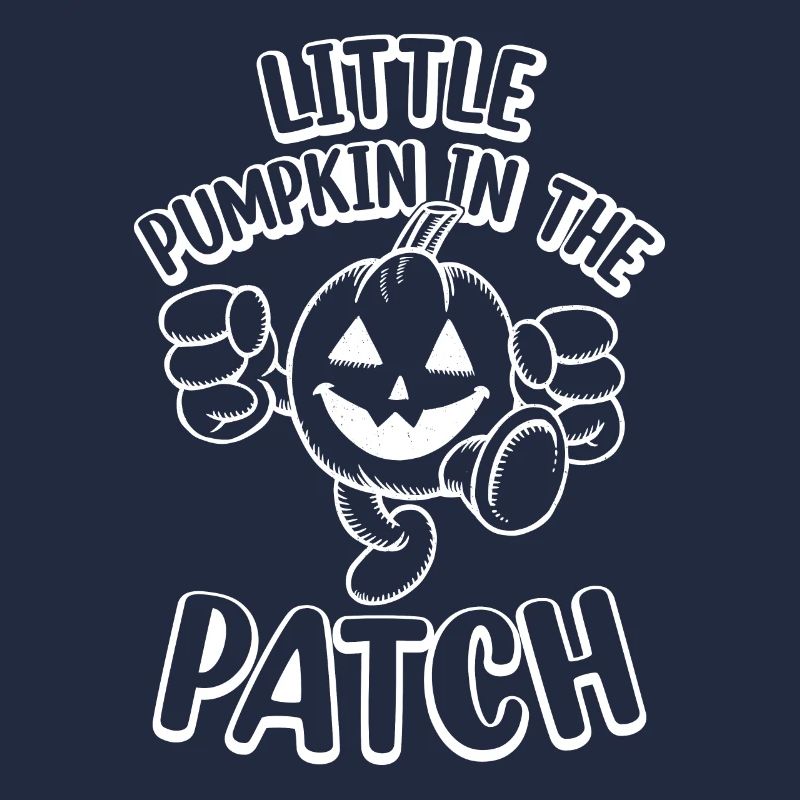 Halloween - Petite citrouille dans le patch