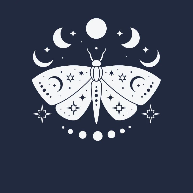 Papillon céleste mystique