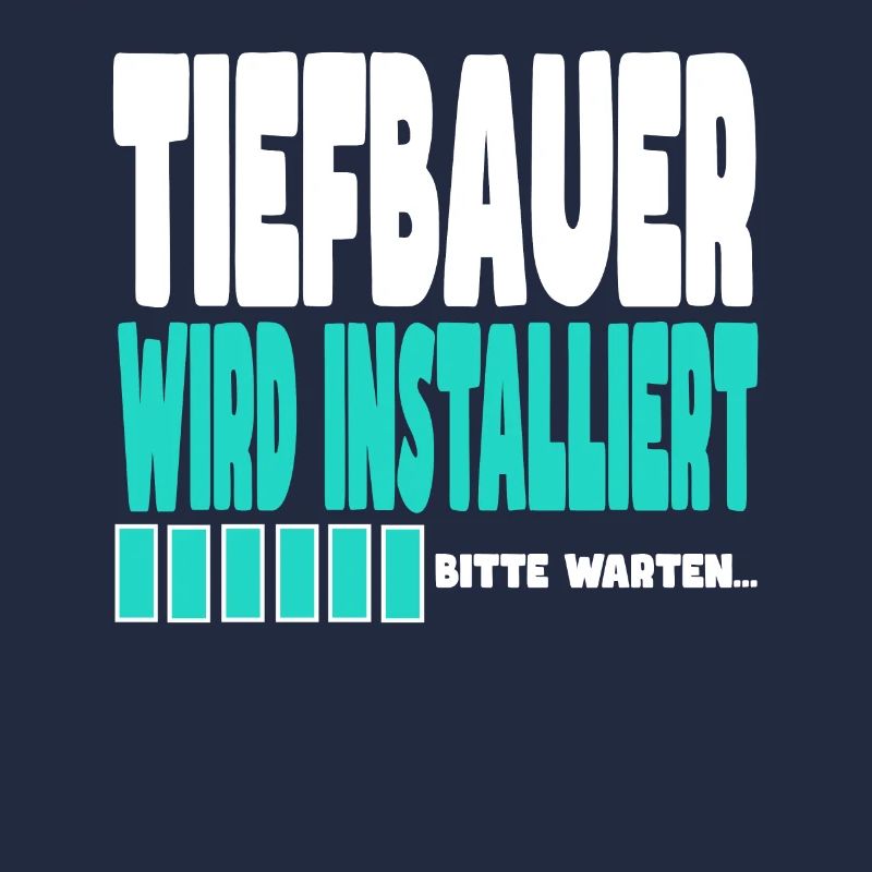 Tiefbauer wird installiert