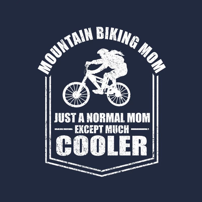 Mountainbiking Mom Radler Mutter Sprüche Muttertag