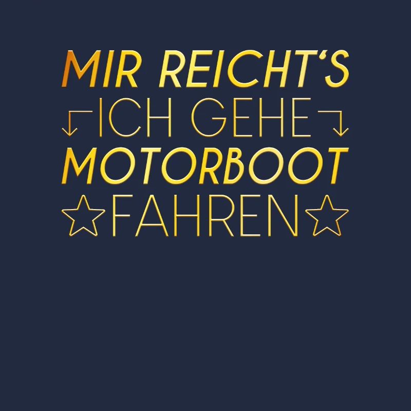 Motorboot Spruch