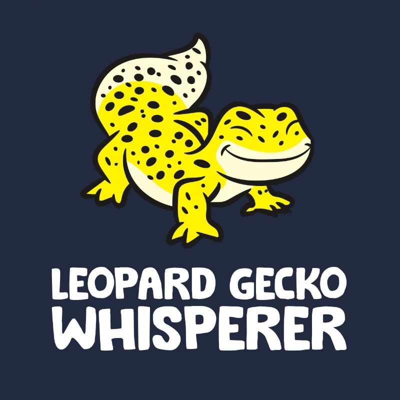 Leopard Gecko Whisperer Reptile Lover Leopard
